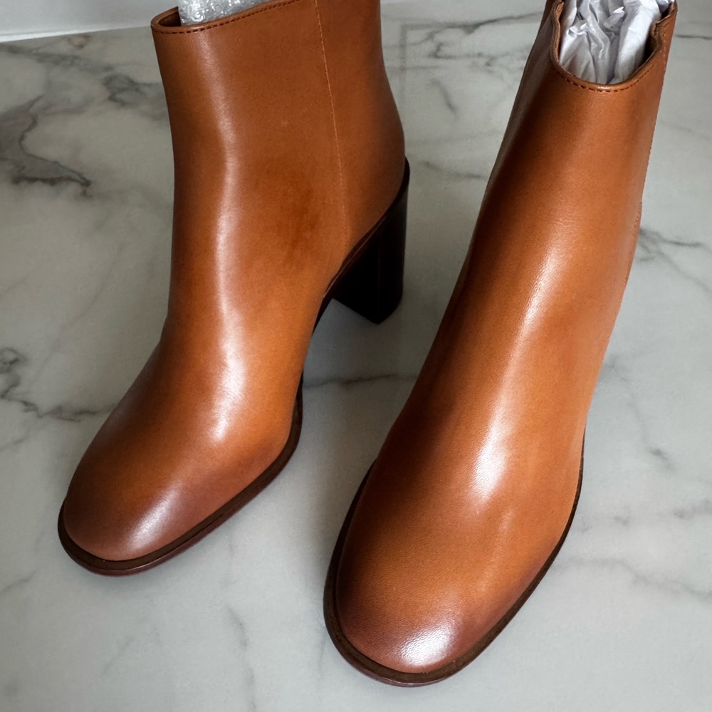 ANTONIO MELANI Chestnut Heeled Boots